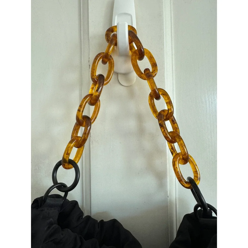Rotunda black Sant hobo bag